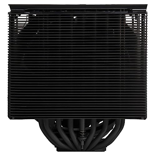Image of Cooler Master MA824 CPU Cooler - Dual Tower | Support AMD & Intel CPU Socket AM5, AM4 / LGA 1700, 1200, 1151, 1150| Dual Staggered Fan Setup | 63.6 CFM Airflow | 8 Heat Pipes