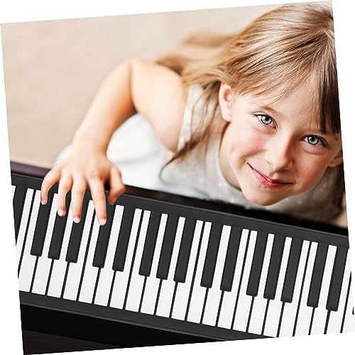 WESIEVYA 61 rouleau de piano clavier électrique piano électrique pliable piano à clavier pliant clavier usb piano portable instrument de musique piano pour débutant Gel de silice Black - Les Beatles, Paul McCartney, John Lennon, RIngo Starr, George Harrison WESIEVYA 61 rouleau de piano clavier électrique piano électrique pliable piano à clavier pliant clavier usb piano portable instrument de musique piano pour débutant Gel de silice Black – Image 5