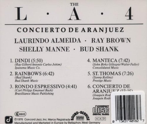 Vista 2 de The L.A. Four - Concierto De Aranjuez