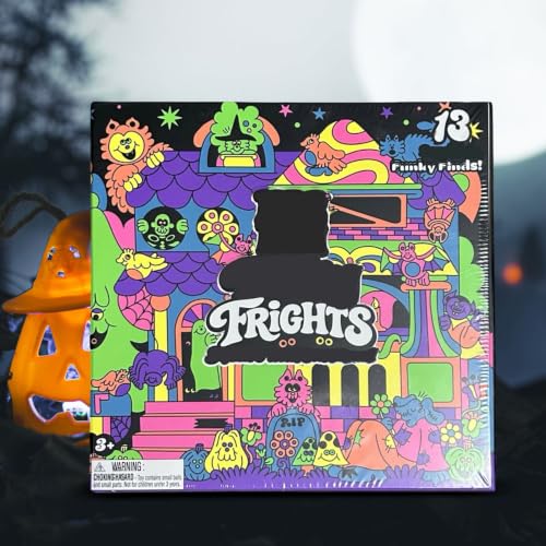 Funky Frights Halloween Advent Calendar Squishies 2026 Countdown Gift Box with 13 Mini Slow Rising Squishy Squeeze Toys - Variety Pack of Spooky Collectible Figures Halloween Party Favors (Pack of 1) - Image 7