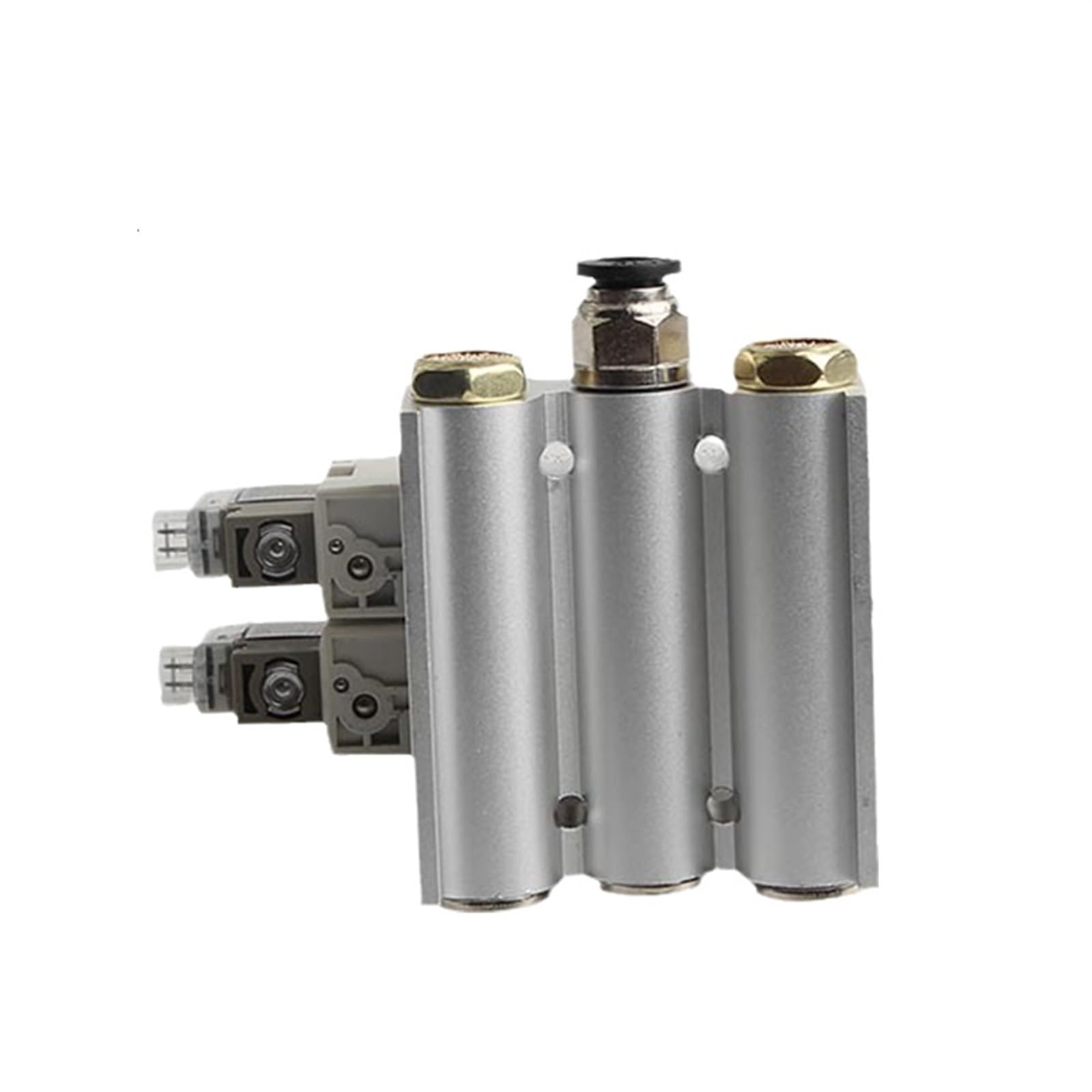 SY5120 wielodrożny kombinowany zawór elektromagnetyczny sterownik cylindra SY5120-5LZD-01 SY5120-6LZD-01 rozdzielacz (2 stacje)
