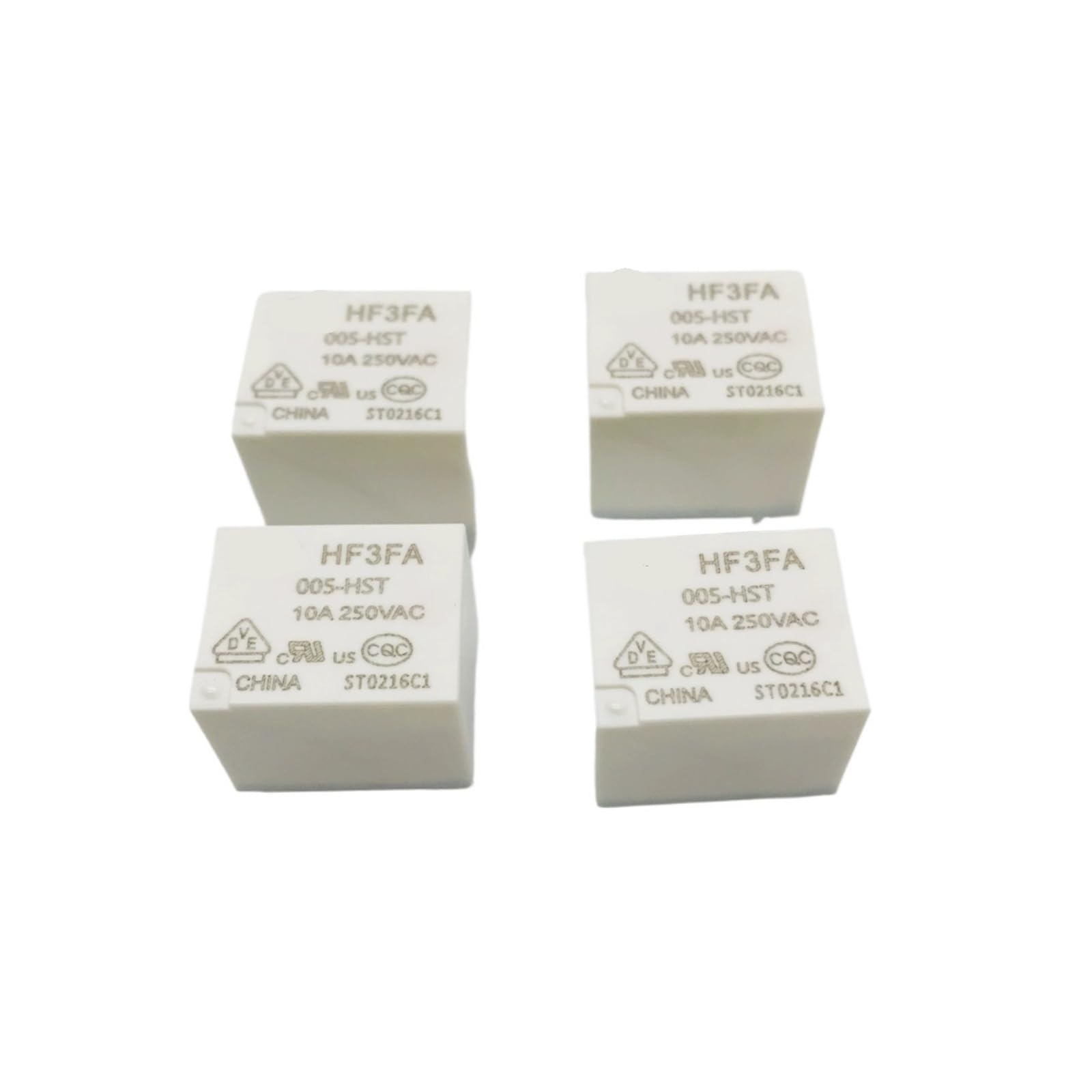 Relais 10A HF3FA-012-HST à forte capacité de coupure pour circuit 12V