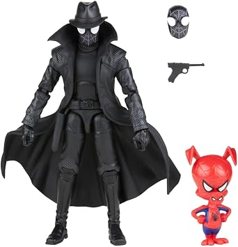 Marvel Legends Series Figure - 2 15 cm Figures with Accessories - Spider-Man Noir and Spider-Ham - F3443 - Hasbro