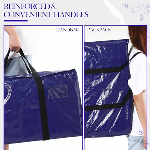 Bolsas de mudanza impermeables para organizar el maletero y proteger ropa de cama pack de 24 5