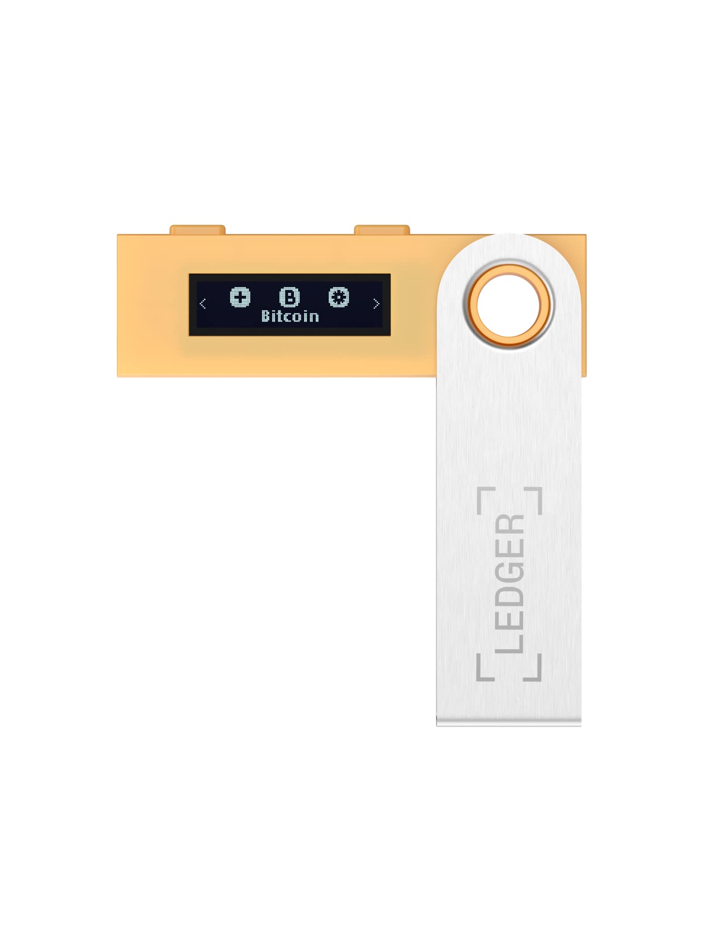 Ledger Nano S - El Mejor Monedero para criptomonedas - Asegura y administra  Tus Bitcoin, Ethereum, ERC20 y Muchas Otras criptomonedas - Amarillo  azafrán : Amazon.es: Moda