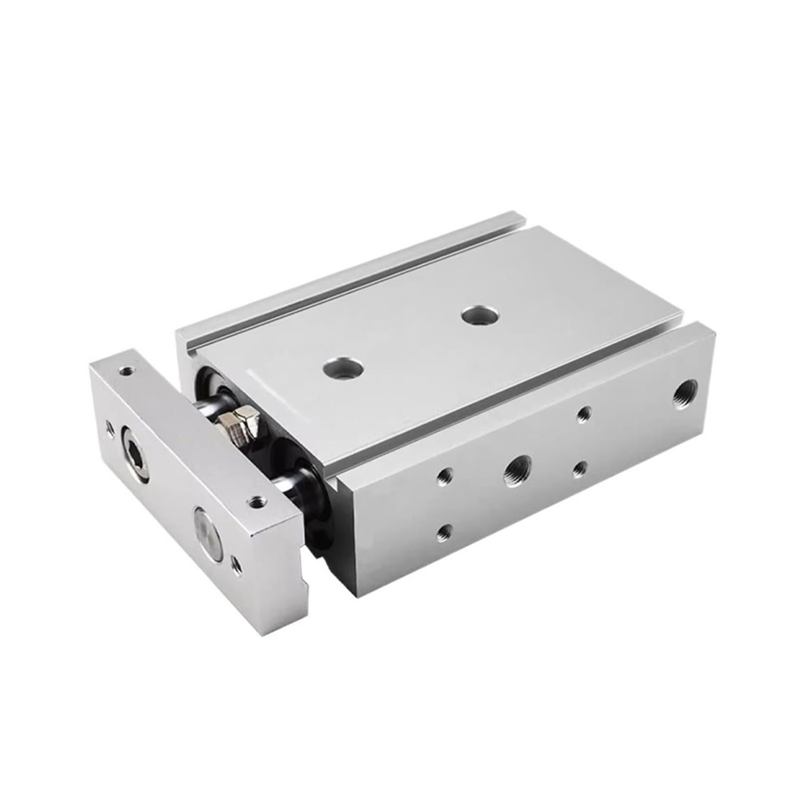 Vérin pneumatique double tige CXSM20 course 10mm pour automatisme