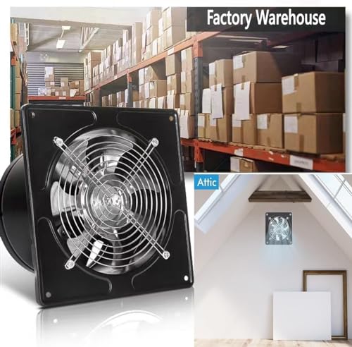 Exhaust-Fan-78W-Through-wall-installation-Ventilation-Fans-110V-Exhaust-Fan-with-Plug-8-inch-Exhaust-Smoke-Fan-with-Light-Weight-Pure-Copper-Motor-for-Kitchen-Bathroom-Black