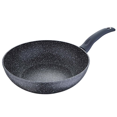 Wok S/Tapa Alum. Forjado 28 Cm. Orion En Oferta Bergner Orion Wok, Aluminio Forjado, Gris, 28 Cm