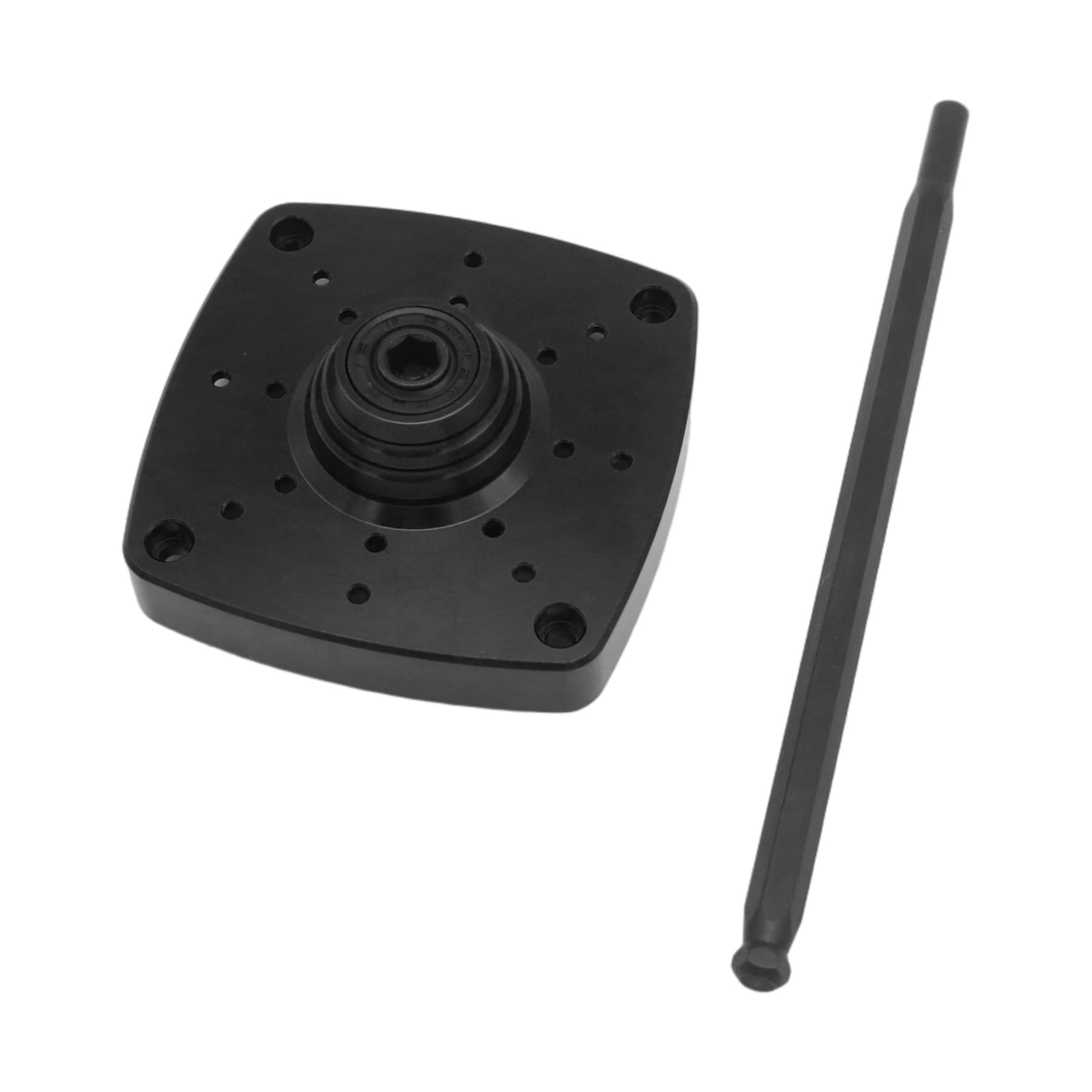 smTSRC Metal Roto Starter Set for 1/5 HPI RV KM RC Buggies Baja 5B 5T 5SC Engine RC Car Parts (Black)