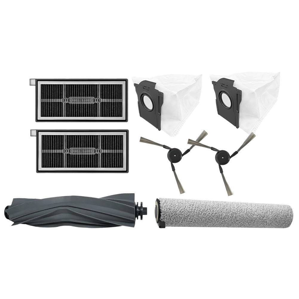 Kit S70 Roller brosses latérales filtres sacs aspirateur et chiffons de rechange