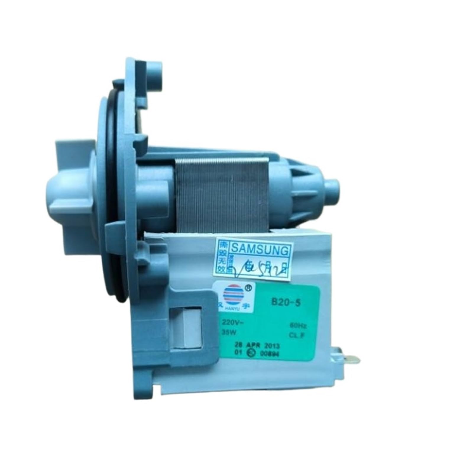 Compatible for Samsung， Washing Machine Drainage Motor Drainage Pump B20-5 AC220V 60HZ Parts