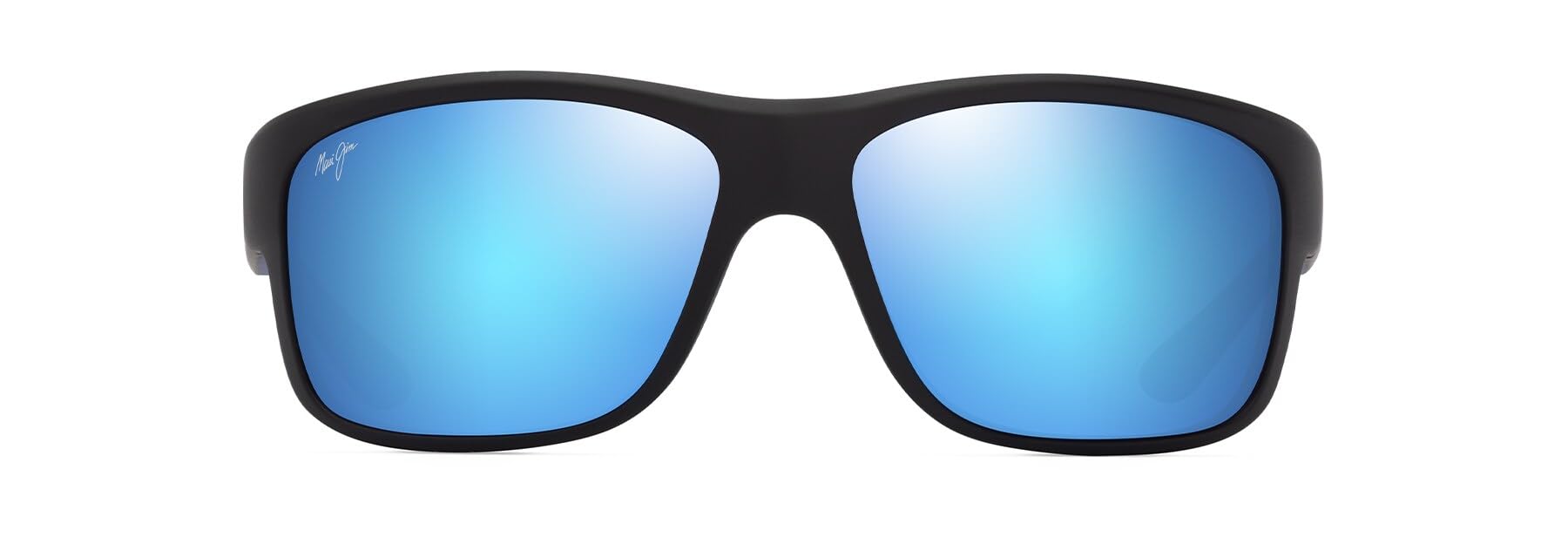 Maui Jim Unisex Blue Sunglasses, 63 Mm, Southern Cross 63Mm Oversize Polarized Sunglasses