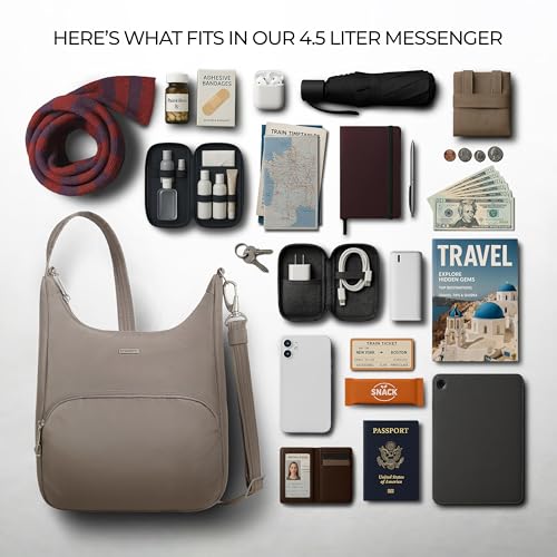 Image of Travelon Anti-Theft Classic Essential Messenger Bag