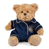 U.saf The Polar Express Plush Bear In Blue Pajamas Soft Toy Cuddly Christmas Character Kids Gift Festive Holiday Movie Inspired Plush