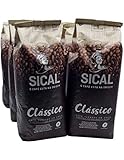cafe sical opiniones  Sical - Café 5 Estrelas Grano Tostado Classico Sical 6 x 1 Kg = 6 Kg