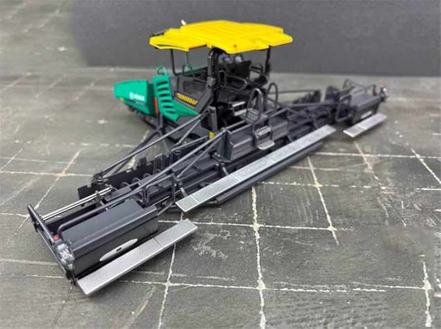 ミニカー NZG 1/50 VOGELE SUPER 100H ROAD PAVER 1/50 NZG Vögele Super 1900-5 Road Paver Diecast Model