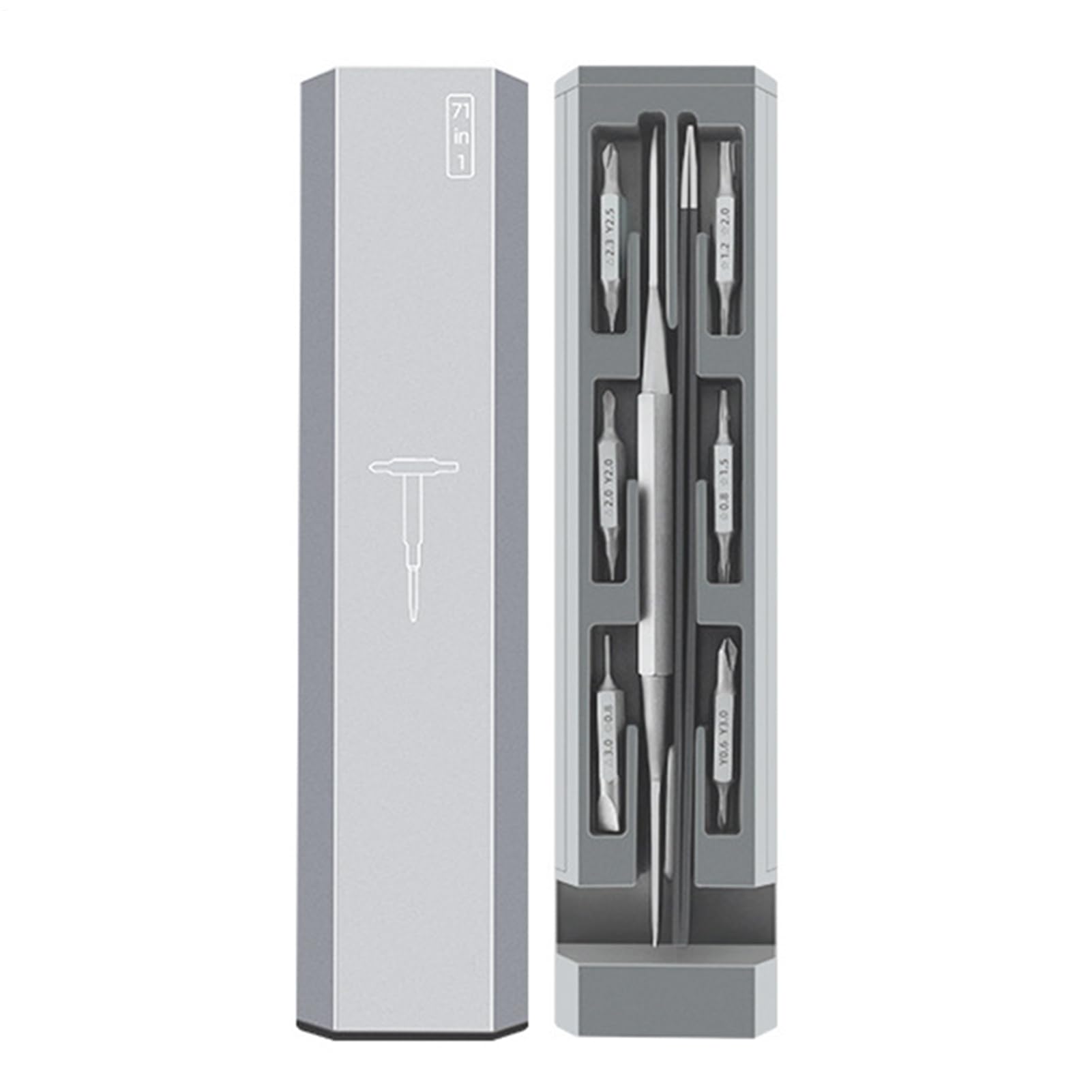 Juego de Destornilladores Magnéticos Kit de Herramientas de Reparación 71 | Kit De Destornilladores Para El Hogar Para Electrónica Hogar Industria Teléfono Ordenador Reloj Portátil