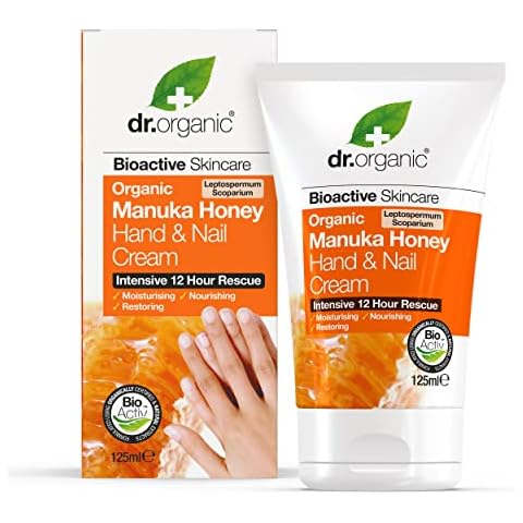 DR ORGANIC Manuka Honey Hand & Nail Cream, 125 ml Cover