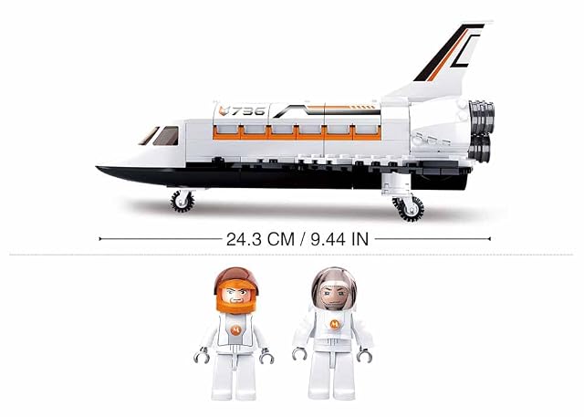 Foto 5 de 5 de SLUBAN Juguetes para Niños - Nave Espacial - Juegos Infantiles para Construir