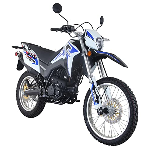 X-PRO Lifan KPX 250 250cc 20HP 6-Speed Electronic Fuel Injection Street Motorcycle Made by Lifan, 21"/18" Wheels! (Blue)