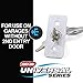 Genie GEN37374R Universal Garage Door Emergency Release Kit, one Size, Metallic