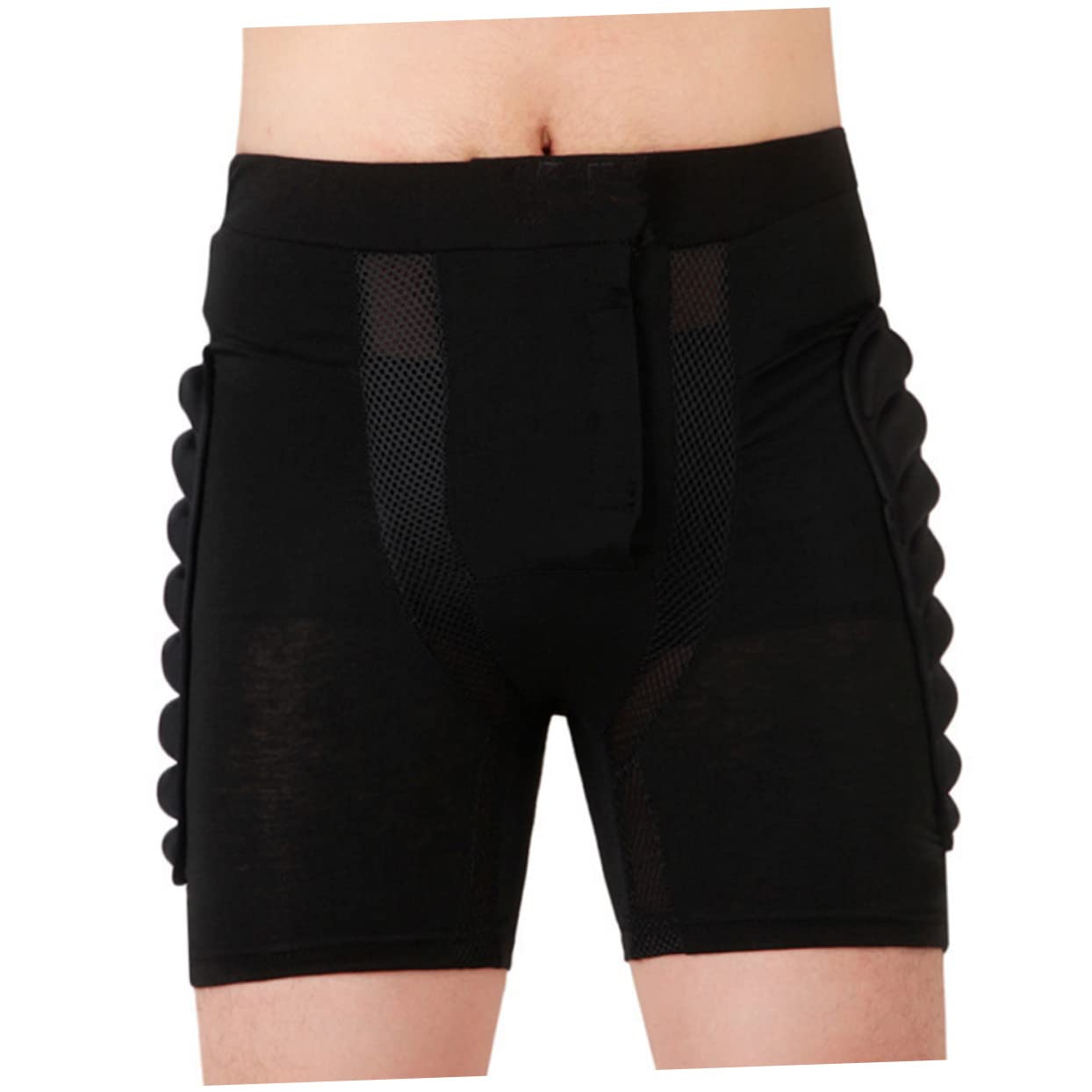 Anneome Elastic Waist Anti-Fall Pants Snowboard Protective Gear for Skiing Skating Cycling Mountain Biking