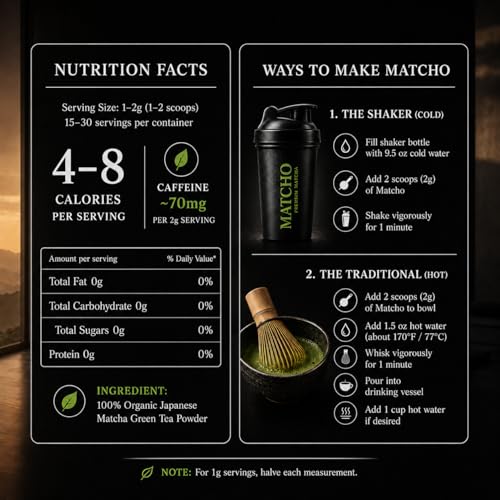Té Matcha orgánico en polvo ceremonial 30g miniatura 2