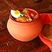 Ancient Cookware, Indian Clay Biryani Individual Serving Bowl, Medium, 20 Ounces