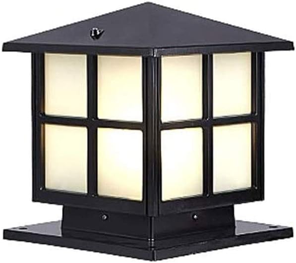 Wall Lamps,Outdoor Waterproof Light,Villa Garden Courtyard Wall Square Door Pillar Light Landscape Light Garden Light Street Light/B (Color : B)