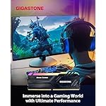 【RGB DDR4 RAM】GIGASTONE Game TURBO 32GB Kit (2x16GB)DDR4 3200MHz PC4-25600 CL16-18-18-40 Intel XMP 2.0 AMD Ryzen 1.35V UDIMM 288 Pin Unbuffered Non ECC High Performance Gaming Desktop Memory - Black - Image 4