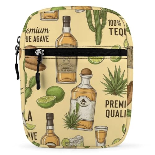 JOJOART Cactus Tequila Blue Agave Small Satchel Bag Mini Purse