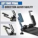 OceanicEcho Portable Left Foot Accelerator Pedal for Handicap Disabled Injured Stroke Drivers Gas Pedal LFGP Fixable Drive Assist (Jet Black)
