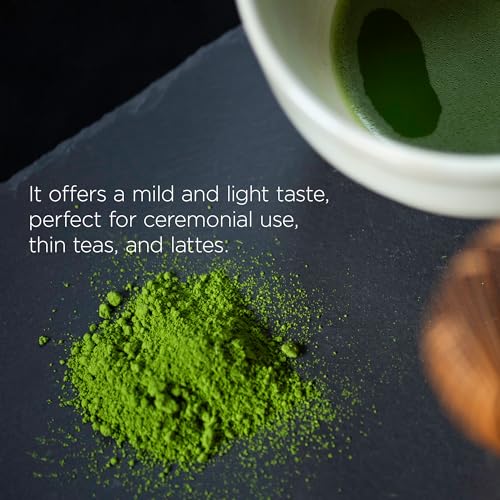 Set mini shaker Matcha japonés ceremonial 20g miniatura 6