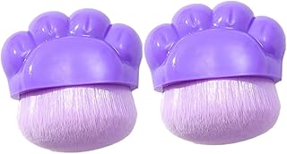 Beaupretty 2pcs Cat Paw Shaped Makeup Brush S...