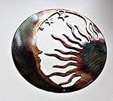 The Moon, the Sun and the Stars Metal Wall Art