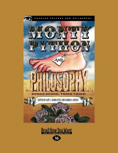 monty python philosopher Images High Quality Grahic Amazon | Monty Python and Philosophy | Reisch, George, Irwin, William ...