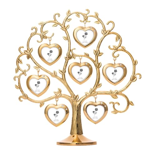 Arbre généalogique avec 7 cadres photo suspendus pour commode de nuit - 4