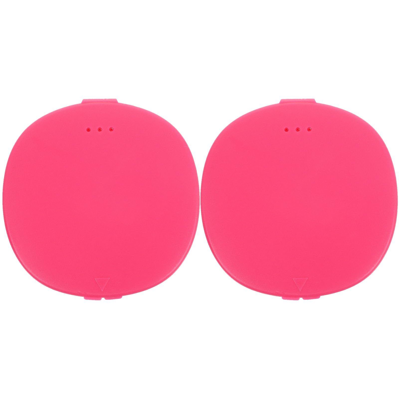 Storage Box 2pcs Reusable Silicone Holder Portable Case for Travel and Daily Feminine Care Pink