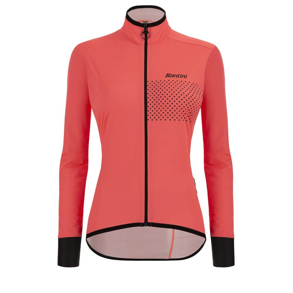 Santini Guard Nimbus - Giubbino Da Donna Tascabile Antipioggia Chaqueta Mujer