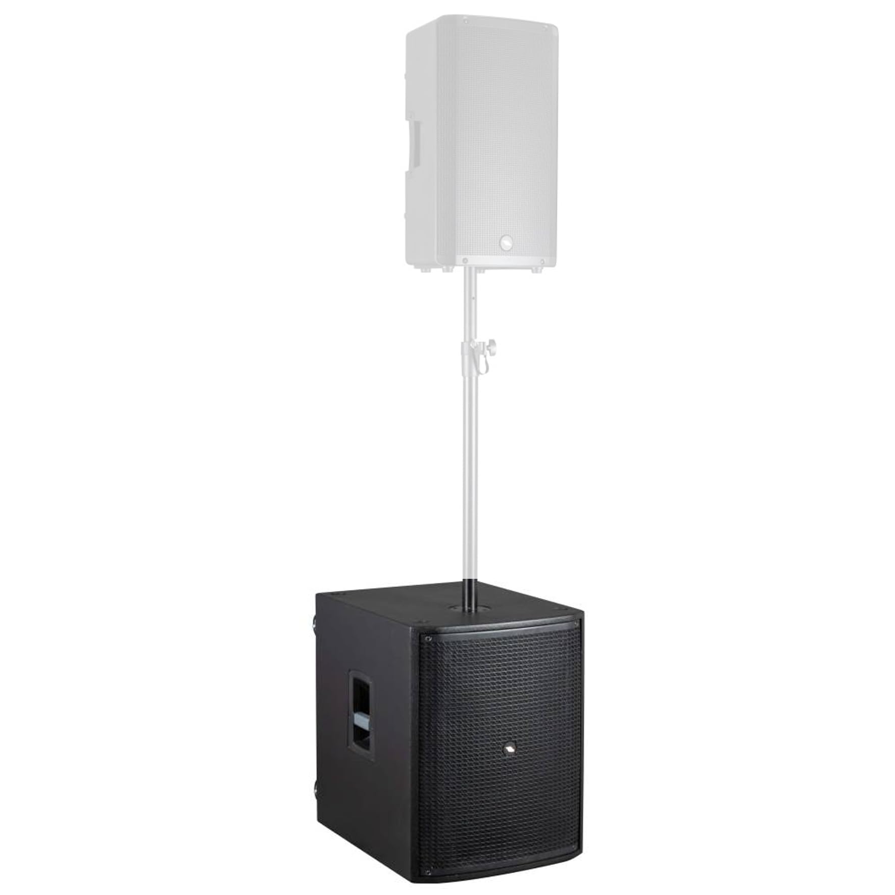 PROEL DIVASUB18A Subwoofer 18" 1500W Picco Display LCD Controllo Manopola Singola Nero