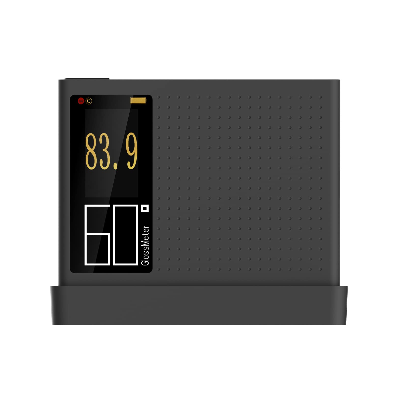 High Precision Gloss Meter 60° Portable Glossmeter with Self-calibrationFast MeasurementContinuous Measurement Surface Measuring Glarimeter for Stone Tile Car Paints Plastics Polished Metal Surface