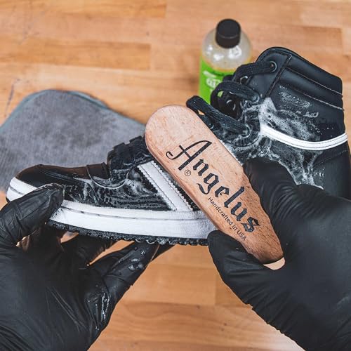 Angelus Shoe Cleaner Kit - Easy Cleaner Kit for Sneakers - Safe on All Fabrics- Made in USA- 8.6 Ounces3