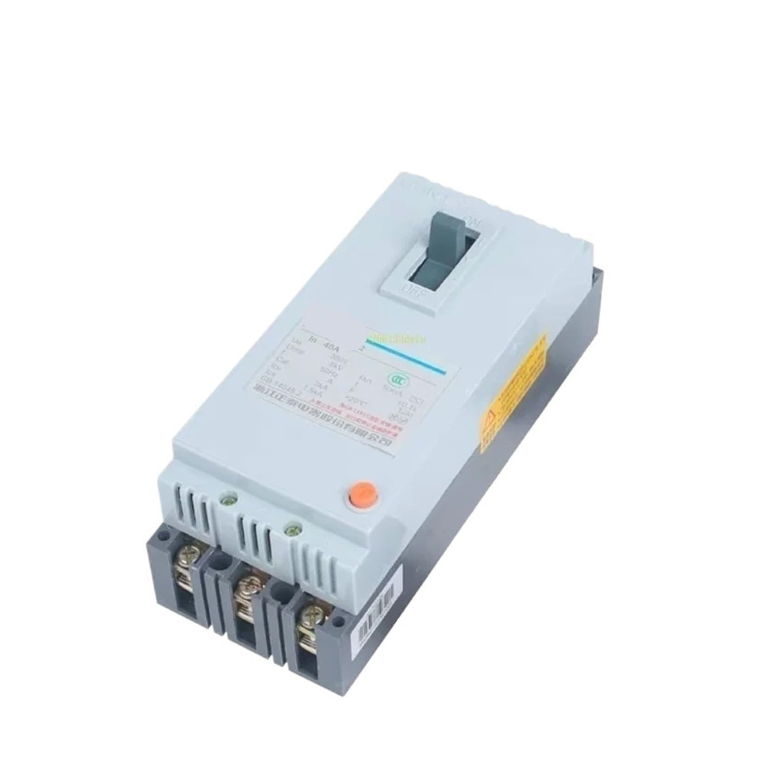 OSHZIKJII 50MA Breaker DZ15LE 2P 3P 4P 40A 63A 100A(DZ15LE 3P,100A)