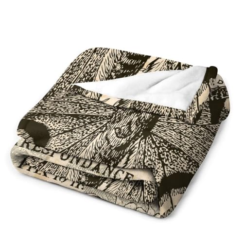 Couverture Polaire Papillon pour Soirée Cocooning sur le Canapé