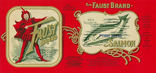 Faust Salmon Can Label (Galaxy S7 Cell Phone Case