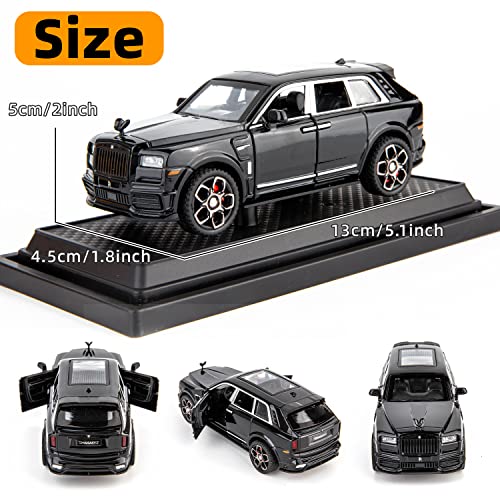 Modelo de auto Rolls Royce Cullinan 1:36 negro miniatura 3