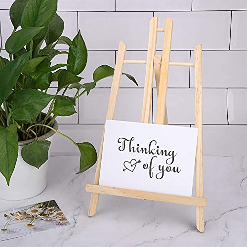 Caballete de madera XMING (pack de 4) para mesa y soporte de pintura 6