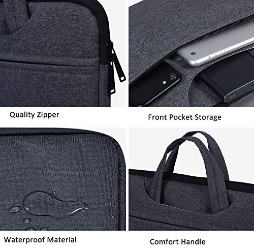 Portable Drawing Tablet Monitor Carrying Bag Case Protective Sleeve for Huion KAMVAS Pro 13 GT-133,GT-116, Huion Q11K V2, Wacom Cintiq 13HD, Xp-Pen Artist12 (Space Gray) - Thumbnail 4