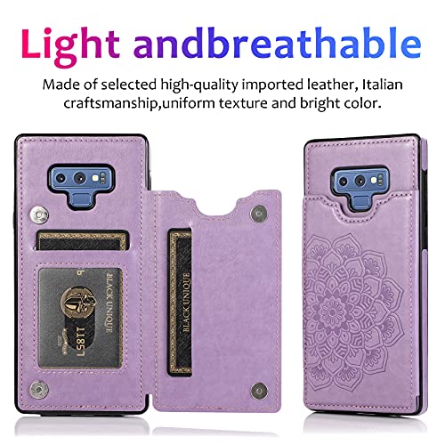 Coque Note 9 Asuwish violette au quotidien pour protéger votre écran
