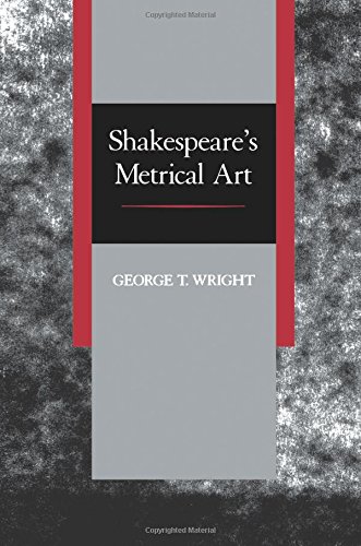 Shakespeare's Metrical Art